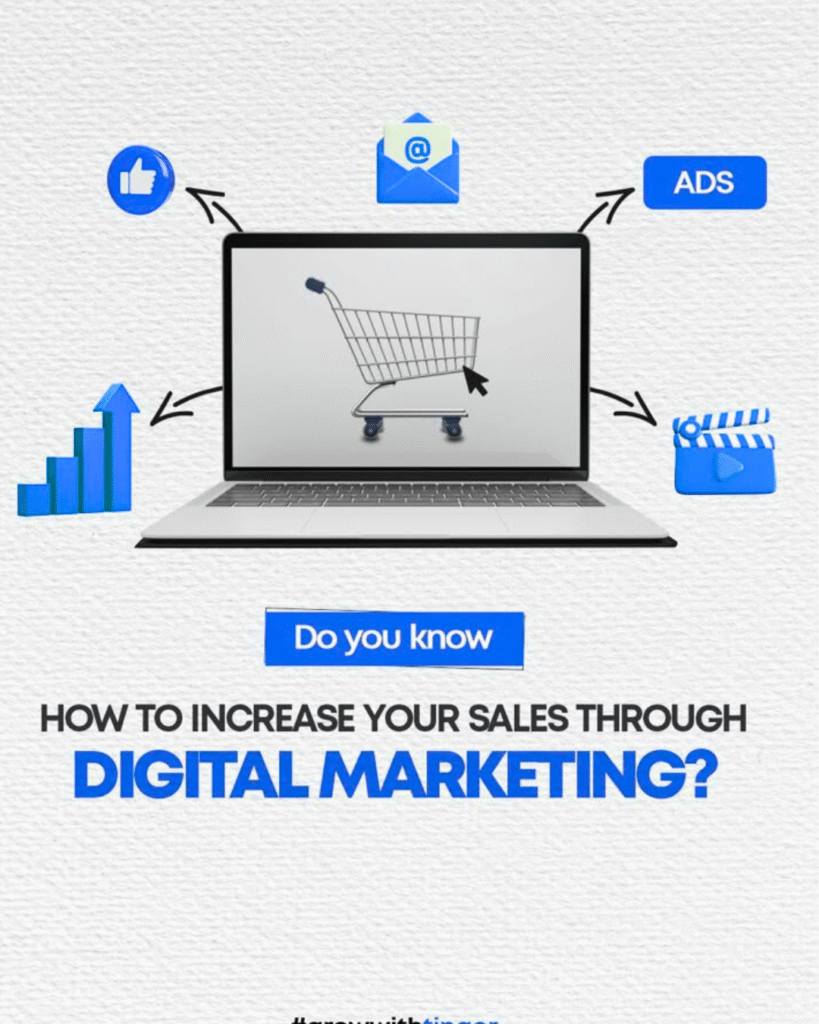 How to Increase Sales through Digital Marketing